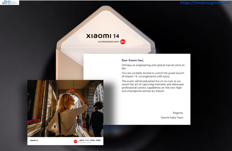 Xiaomi India Invitation to fans for Xiaomi 14