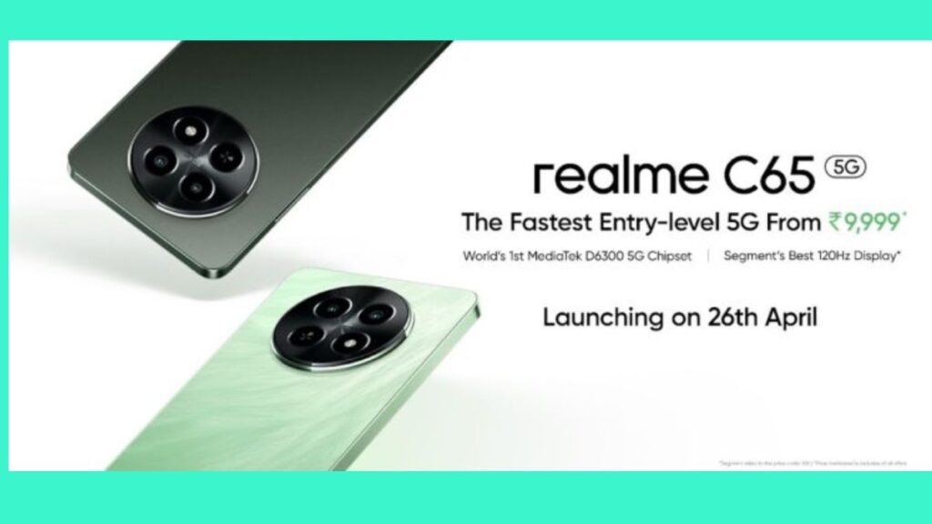 Realme c65 launch