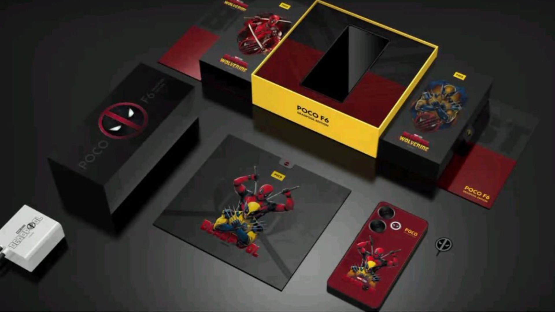 POCO F6 Deadpool Edition